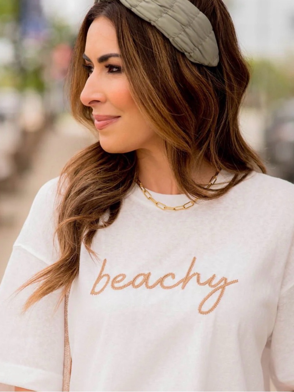 Beachy Script Tee - Picture 7 of 7